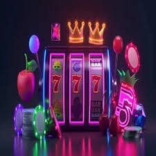 Antarmuka permainan slot Hacksaw Gaming di hahaslot dengan grafis berkualitas tinggi